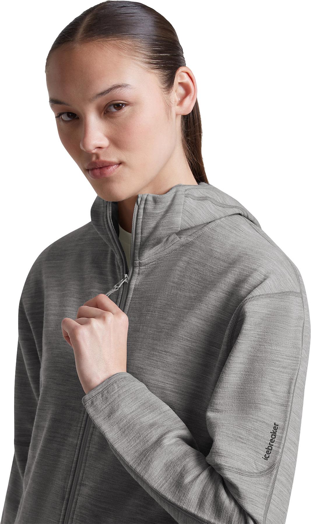 Product gallery image number 5 for product Merino 360 RealFleece Elemental Long Sleeve Zip Hoodie - Women's
