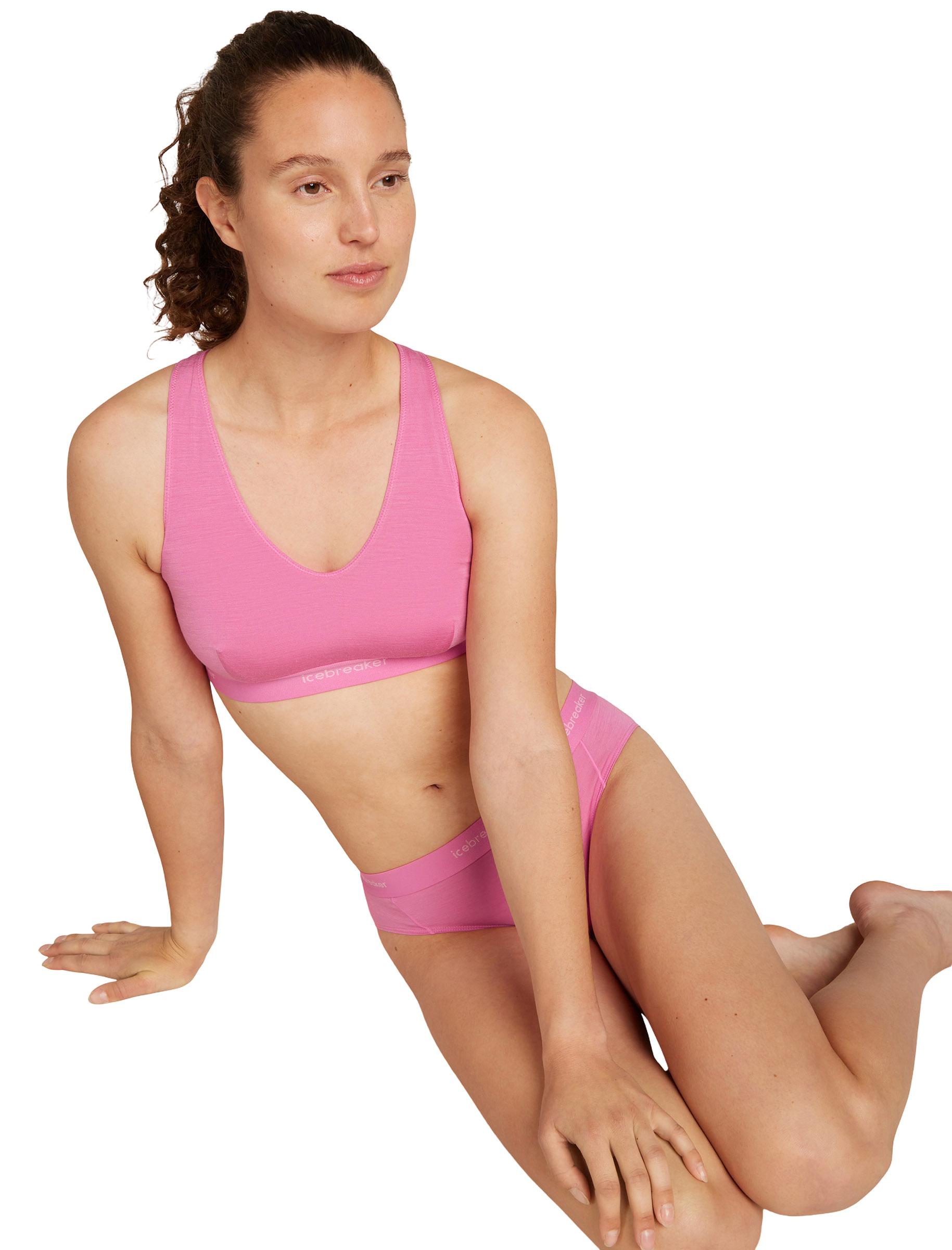 Product gallery image number 7 for product Soutien-gorge à dos nageur en laine mérinos 125 Cool-Lite Sprite - Femme