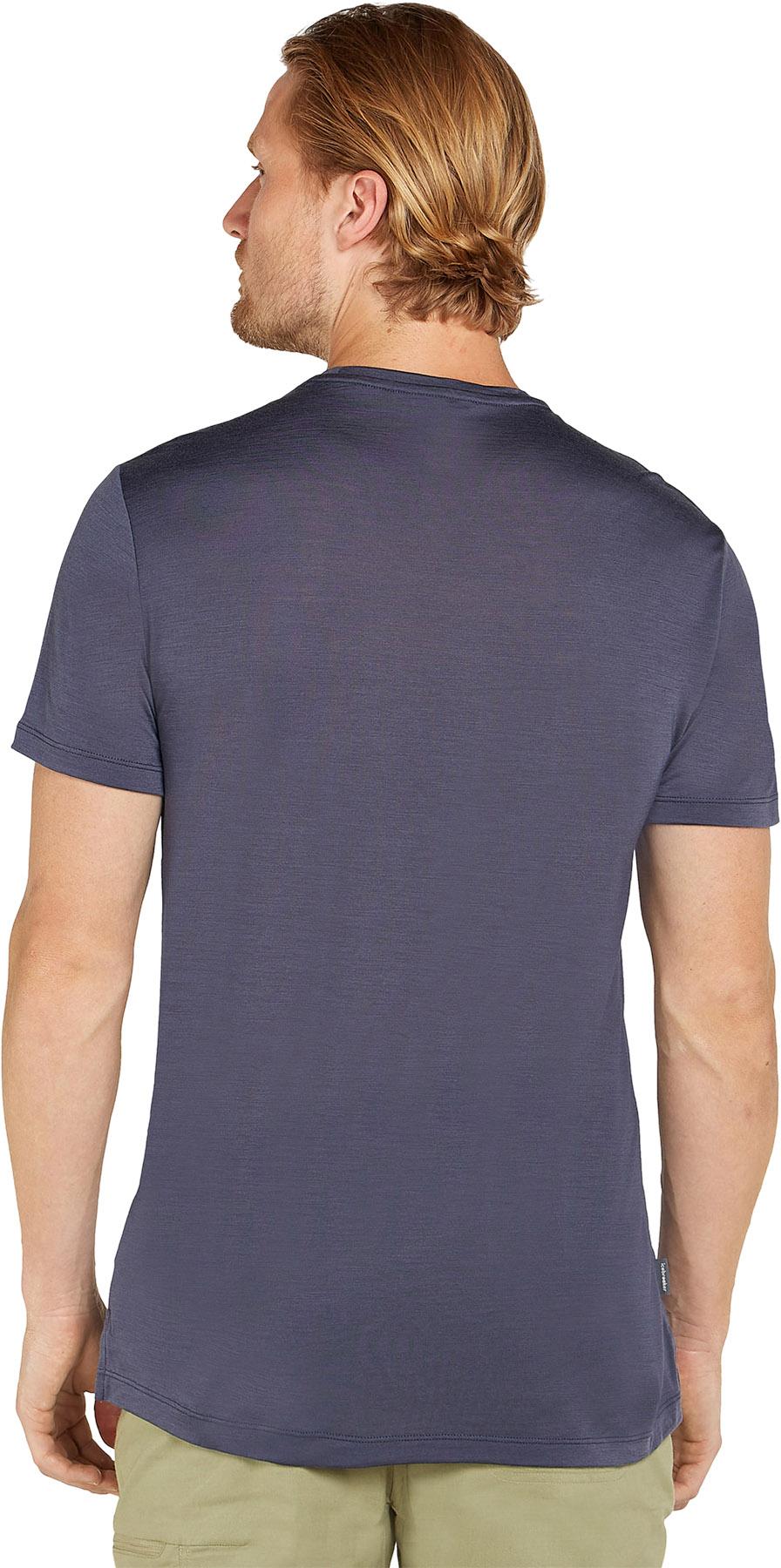 Numéro de l'image de la galerie de produits 2 pour le produit T-shirt à manches courtes en mélange de mérinos 125 Cool-Lite Sphere Radiant Peak - Homme
