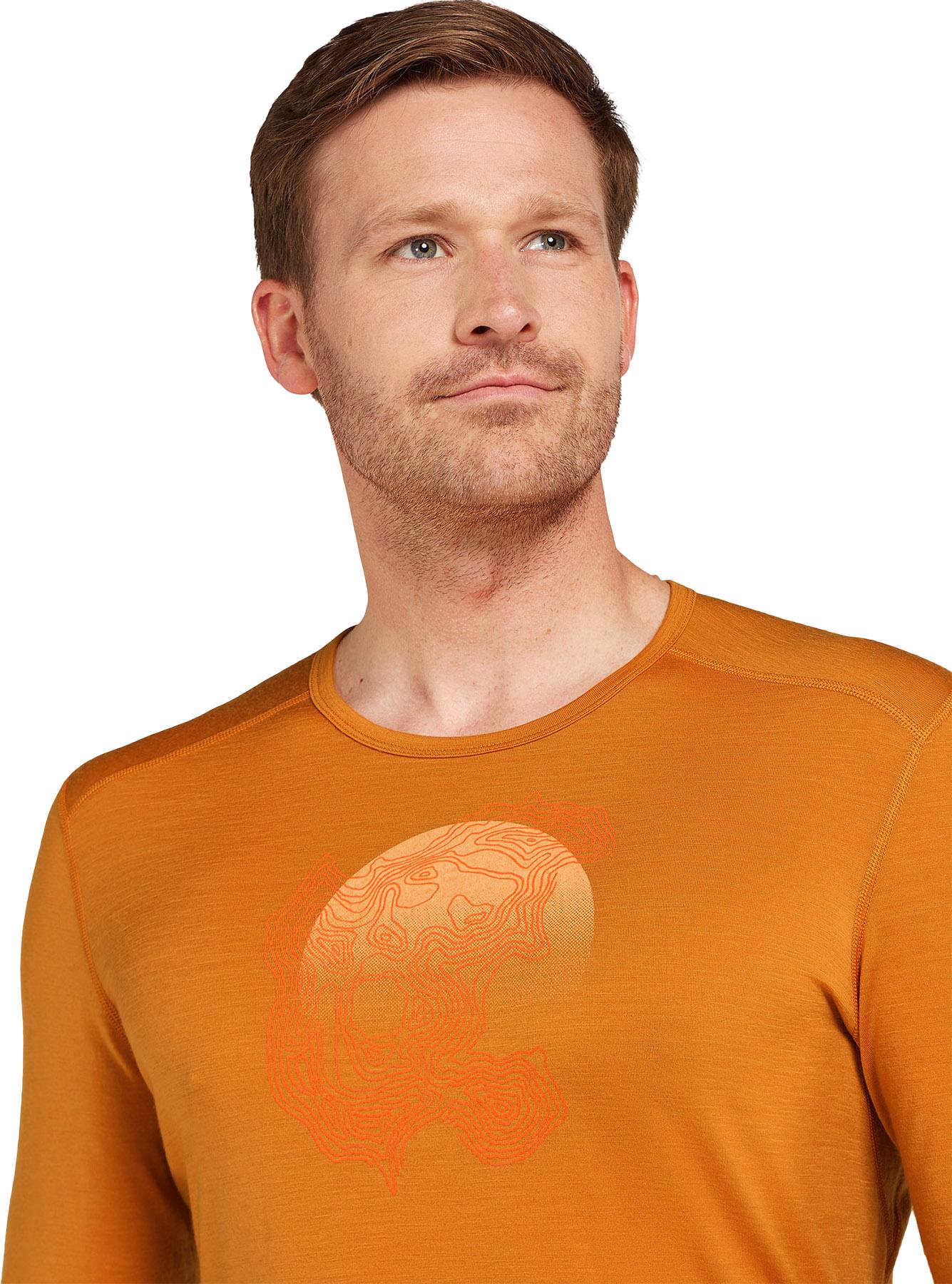Product gallery image number 3 for product Merino 200 Oasis Long Sleeve Crewe Thermal Top Ruapehu Round - Men's