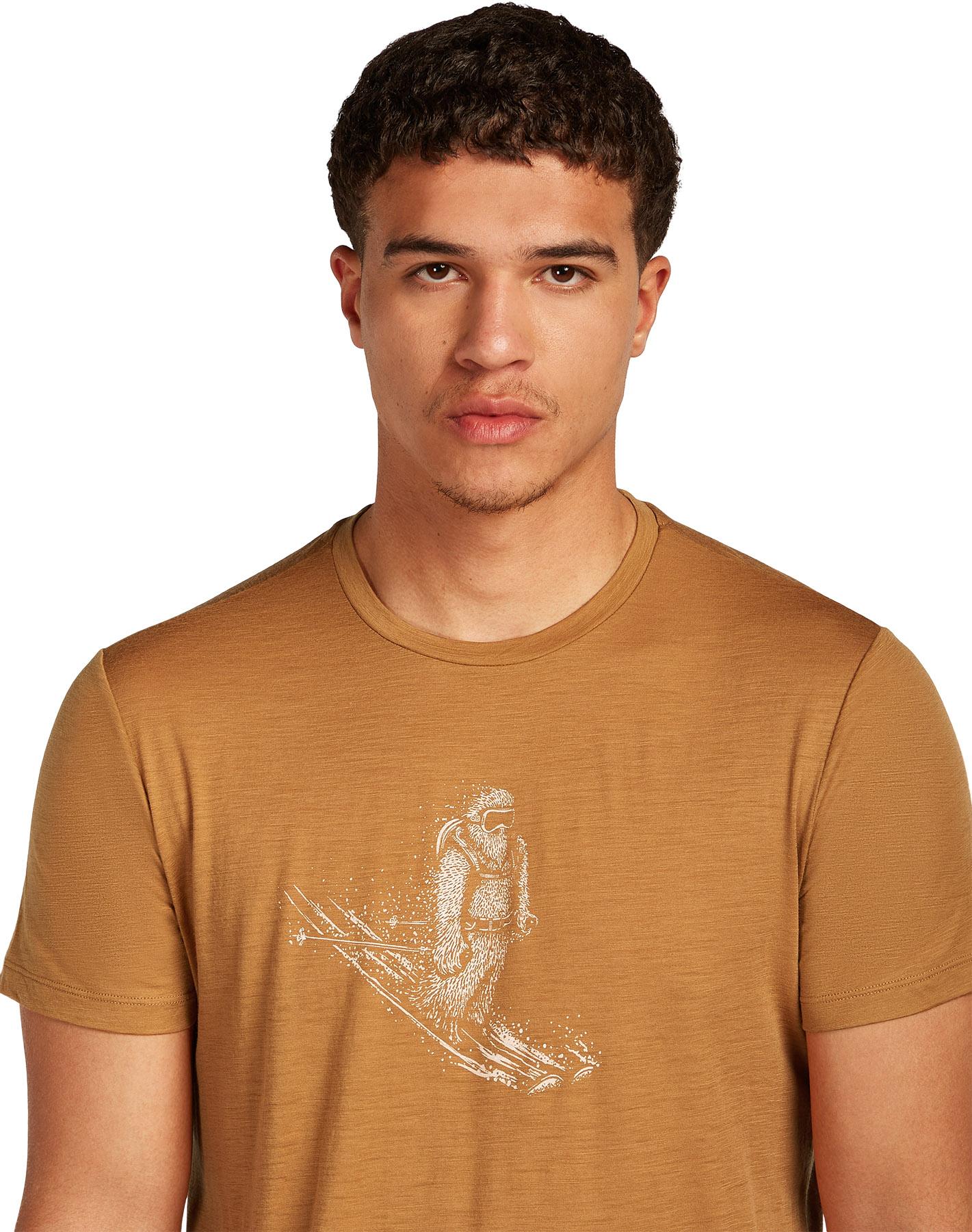 Product gallery image number 4 for product Merino 150 Tech Lite Short Sleeve T-Short Sking Yeti - Men's