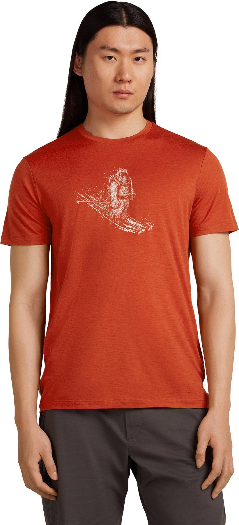 Product gallery image number 3 for product Merino 150 Tech Lite Short Sleeve T-Short Sking Yeti - Men's