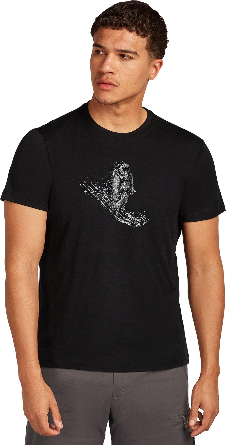 Product gallery image number 2 for product T-shirt 150 Tech Lite en Mérinos, Skiing Yeti - Homme