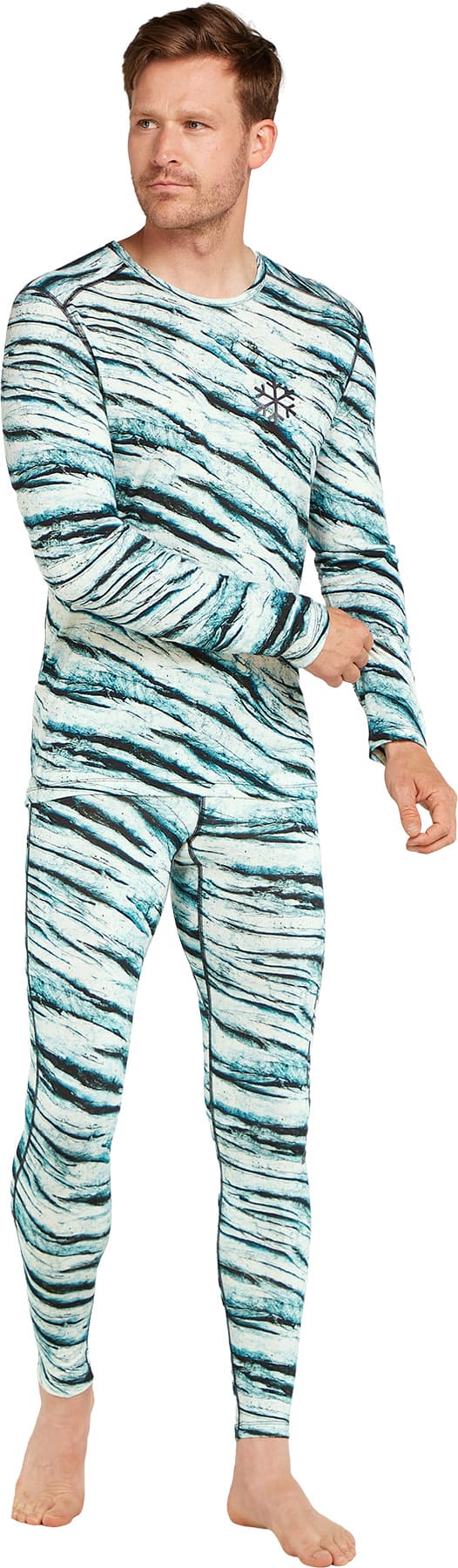 Product gallery image number 4 for product Merino 200 Oasis Protect Our Winters AOP Leggings - Men's