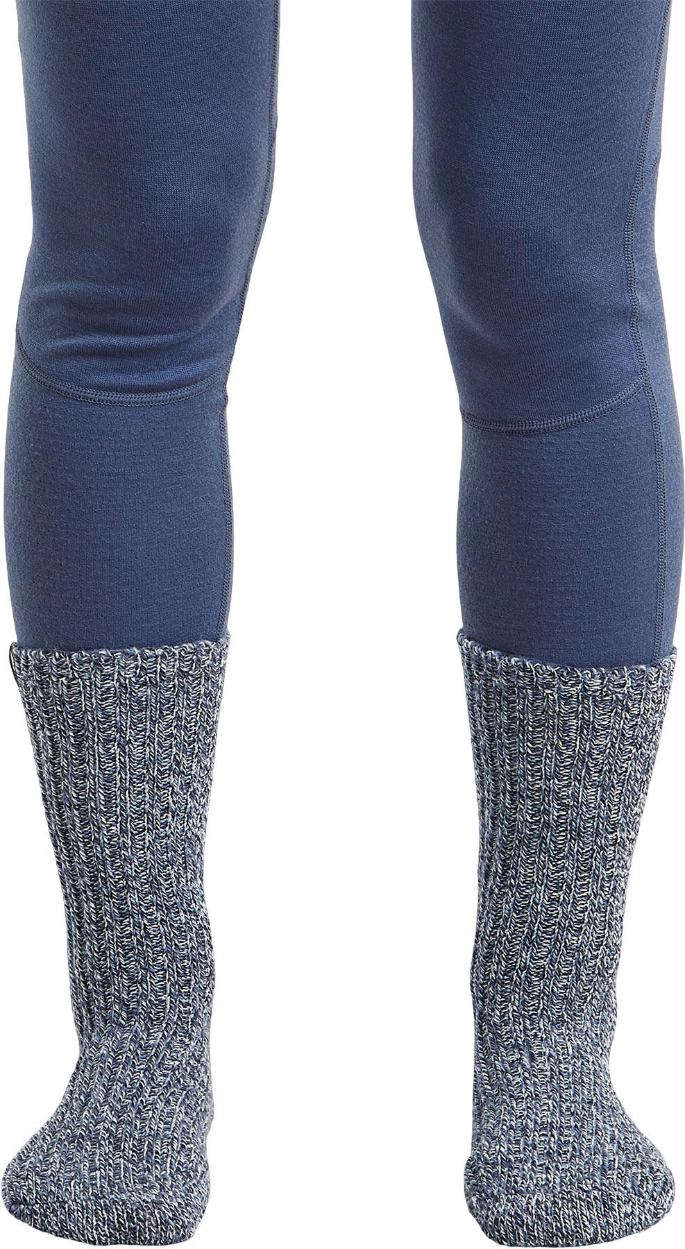 Numéro de l'image de la galerie de produits 2 pour le produit Chaussettes mi-mollet en mérinos Ski Lodge - Unisexe