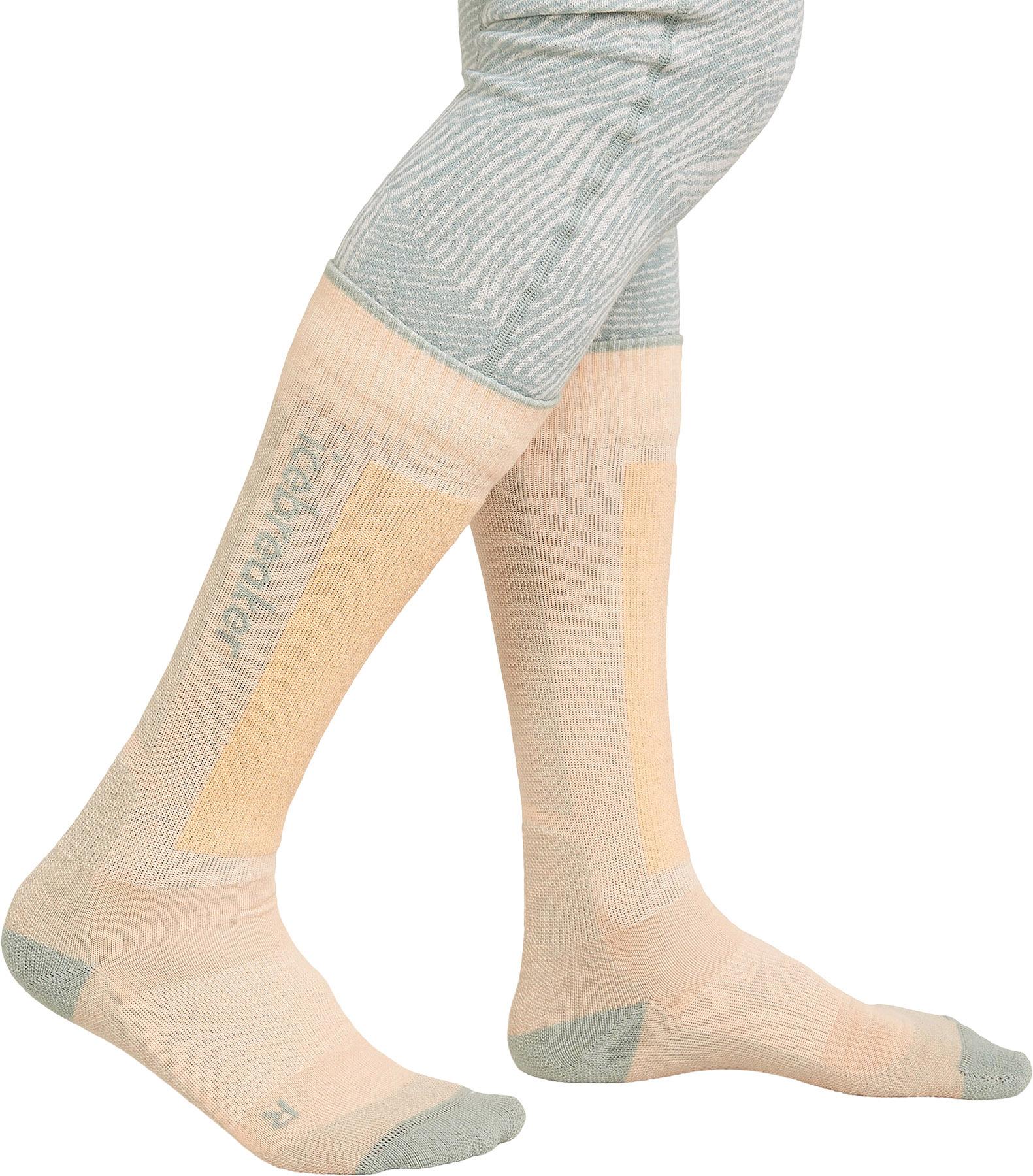 Product gallery image number 2 for product Merino Ski+ Light Over The Calf Socks - Women's