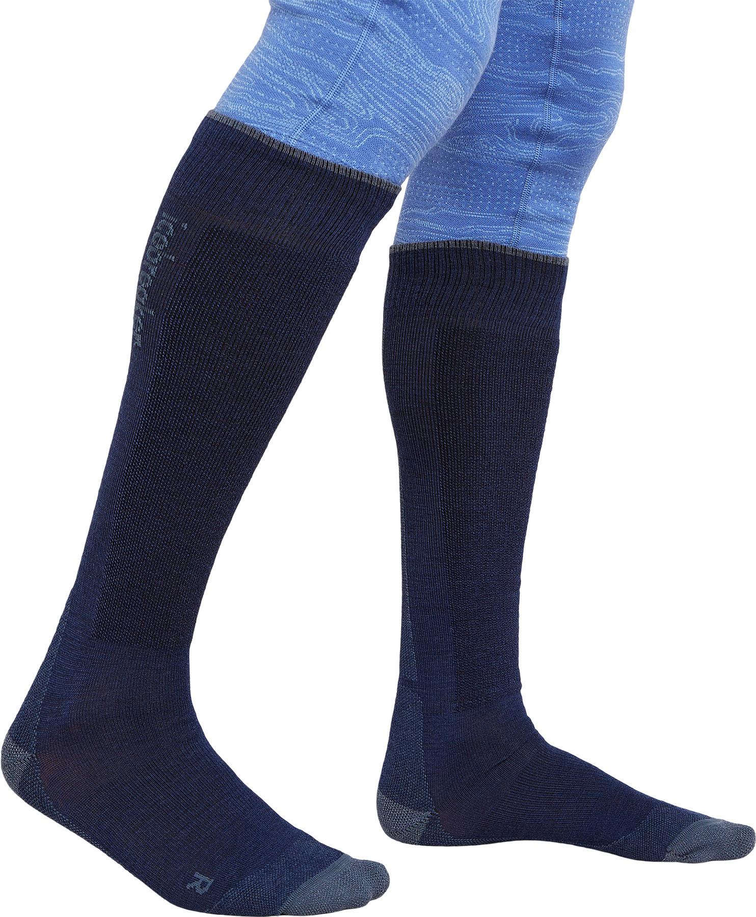 Product gallery image number 3 for product Merino Ski+ Light Over The Calf Socks - Men's