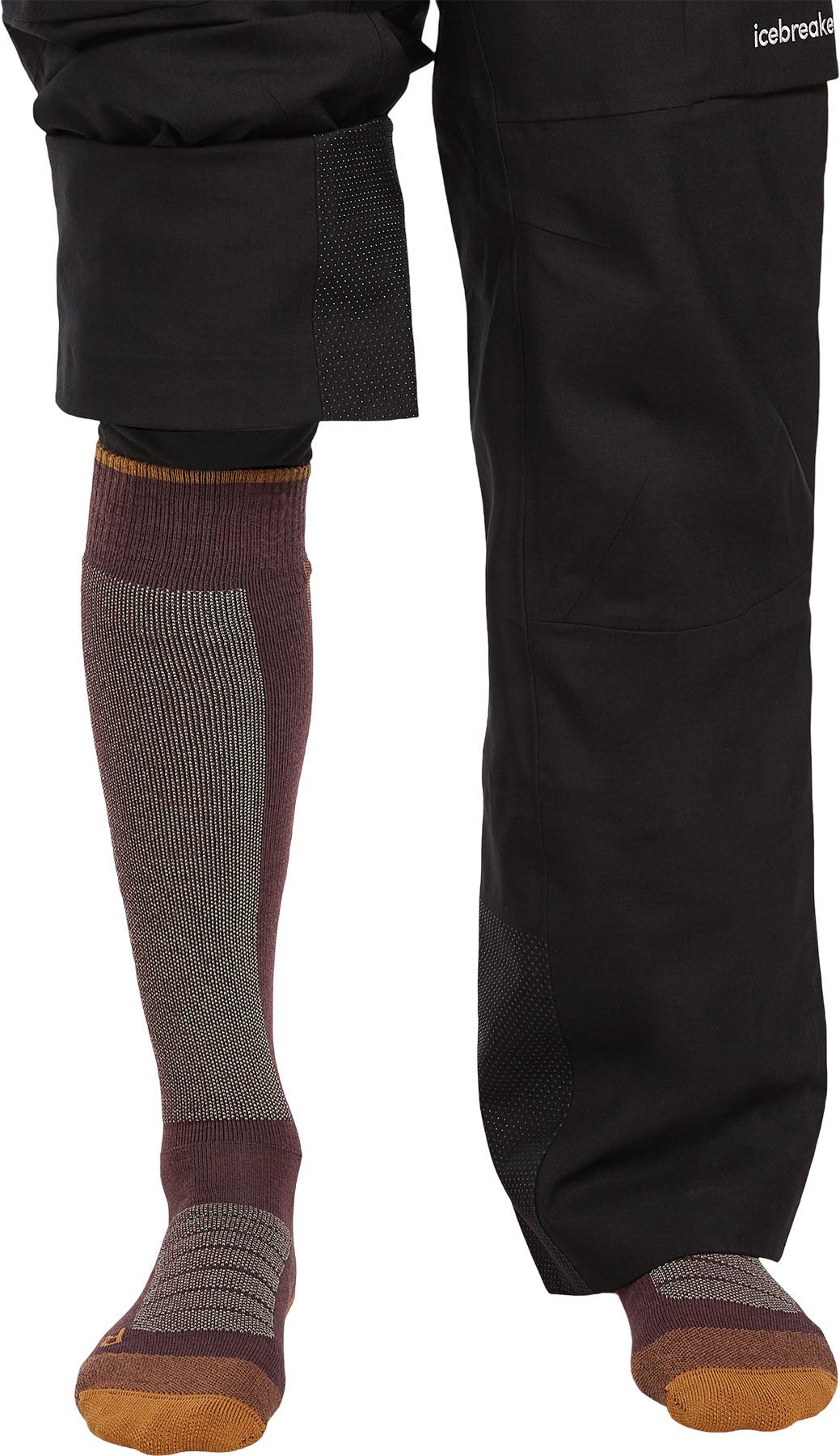 Product gallery image number 2 for product Chaussettes de ski en laine mérinos - Homme