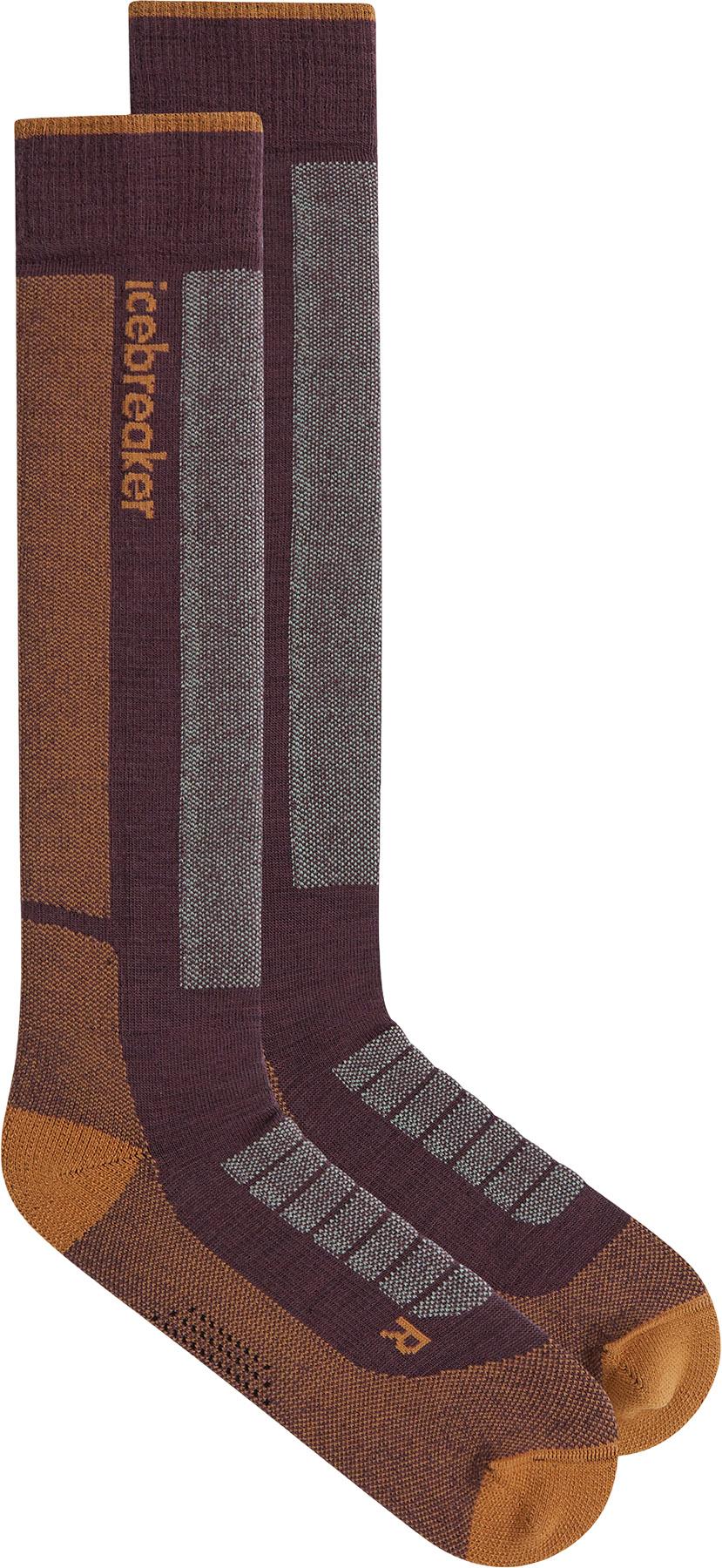 Product gallery image number 5 for product Chaussettes de ski en laine mérinos - Homme