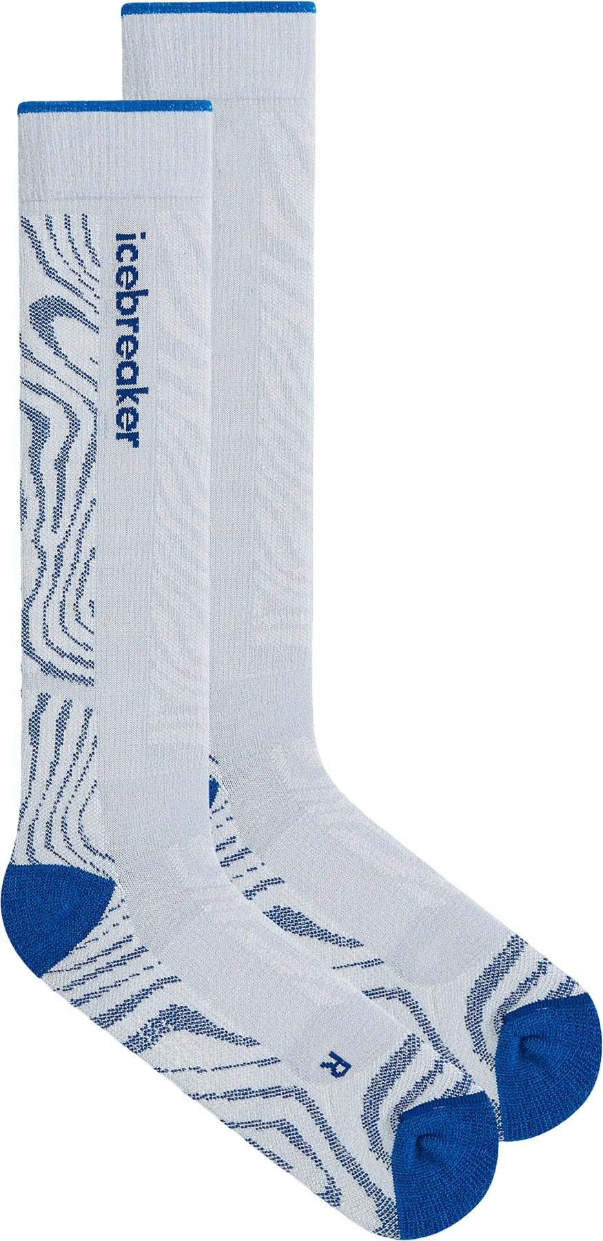 Image de produit pour Chaussettes de ski en laine mérinos Mountain Contour - Homme