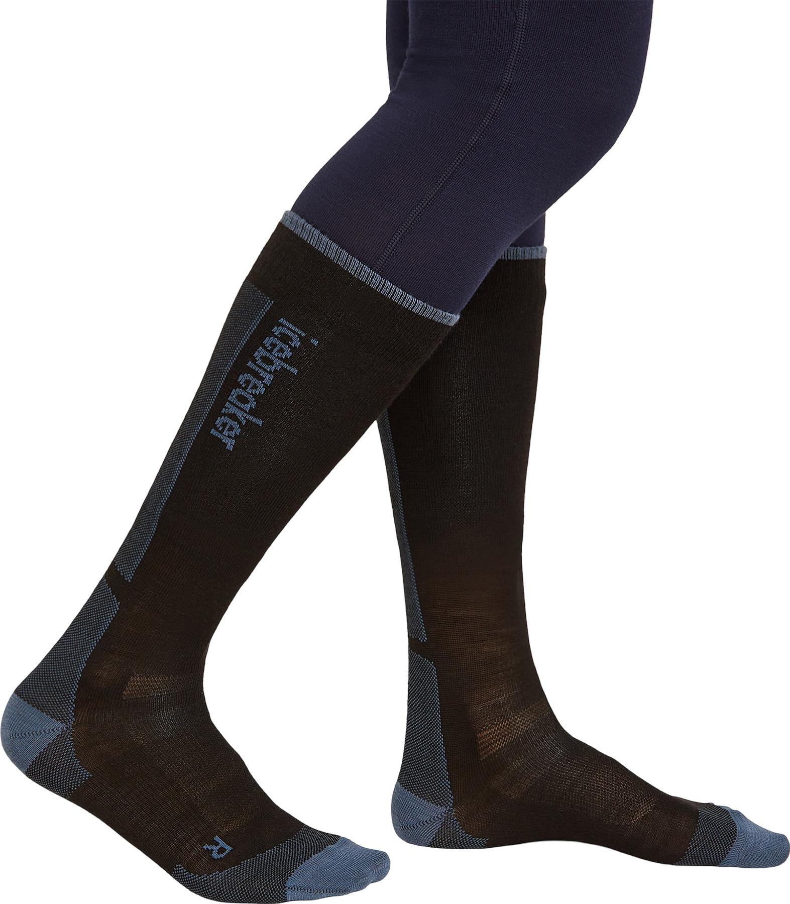 Product gallery image number 3 for product Merino Ski+ Ultralight Over The Calf Socks - Women's