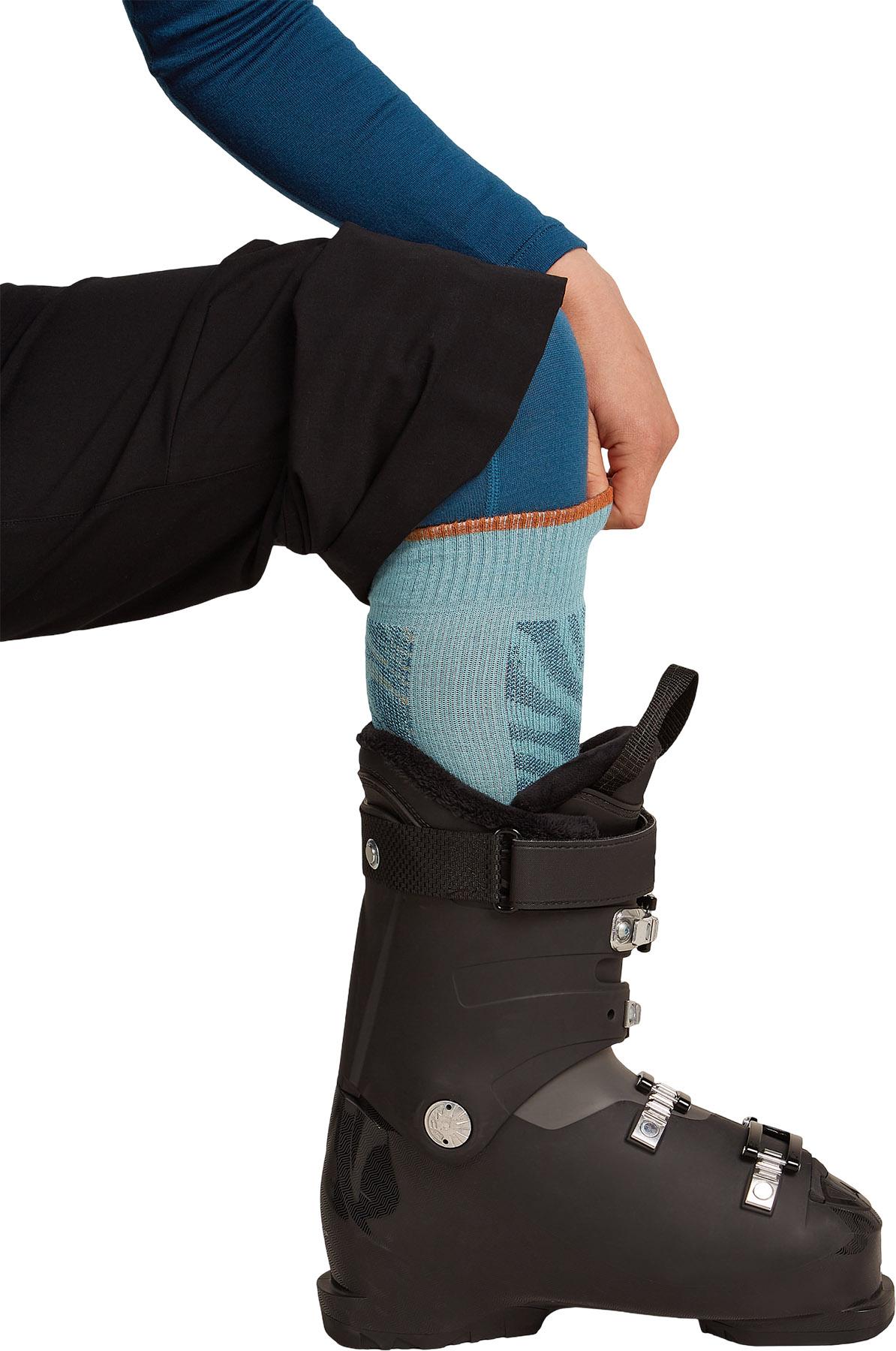 Product gallery image number 2 for product Ski+ Mountain Contour Merino Blend Medium Over The Calf Socks - Women's