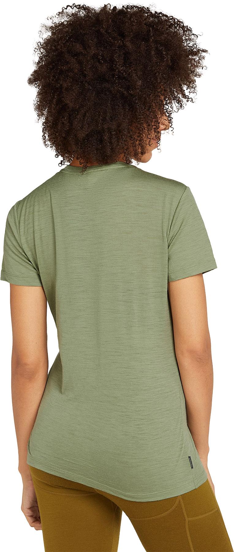 Product gallery image number 2 for product Merino 150 Tech Lite Winter Floral Short Sleeve T-Shirt - Women's