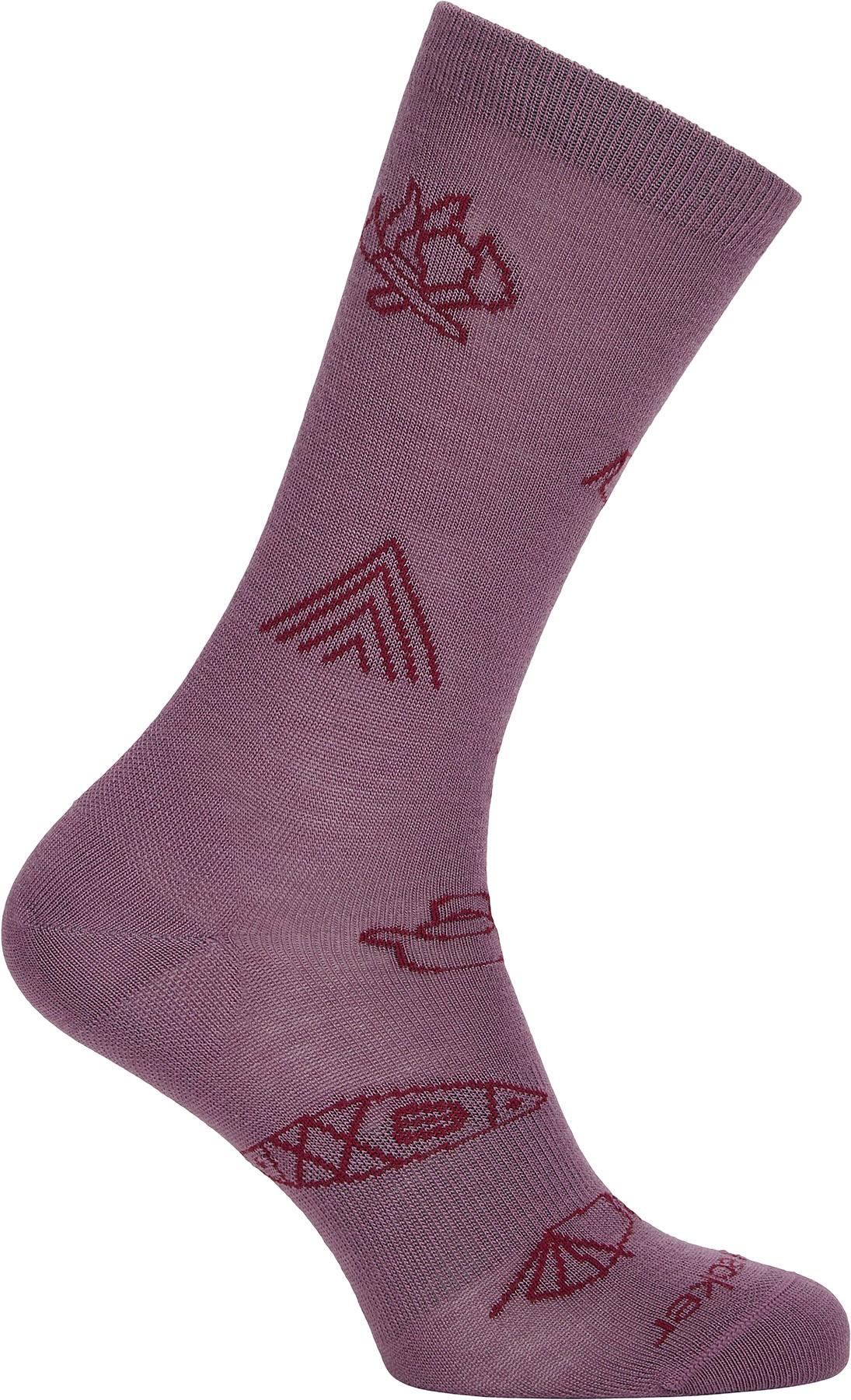 Numéro de l'image de la galerie de produits 3 pour le produit Chaussettes mi-mollet en mérinos Lifestyle Ultralight Camp Essentials - Femme