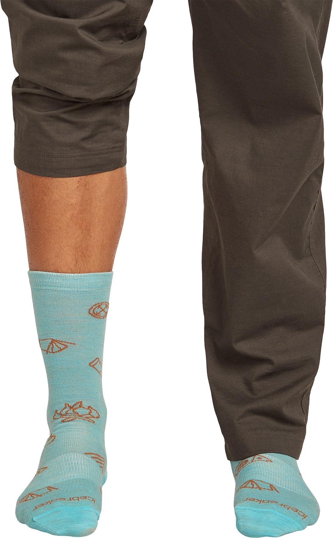 Product gallery image number 3 for product Ultralight Crew Camp Essentials Merino Socks - Men's