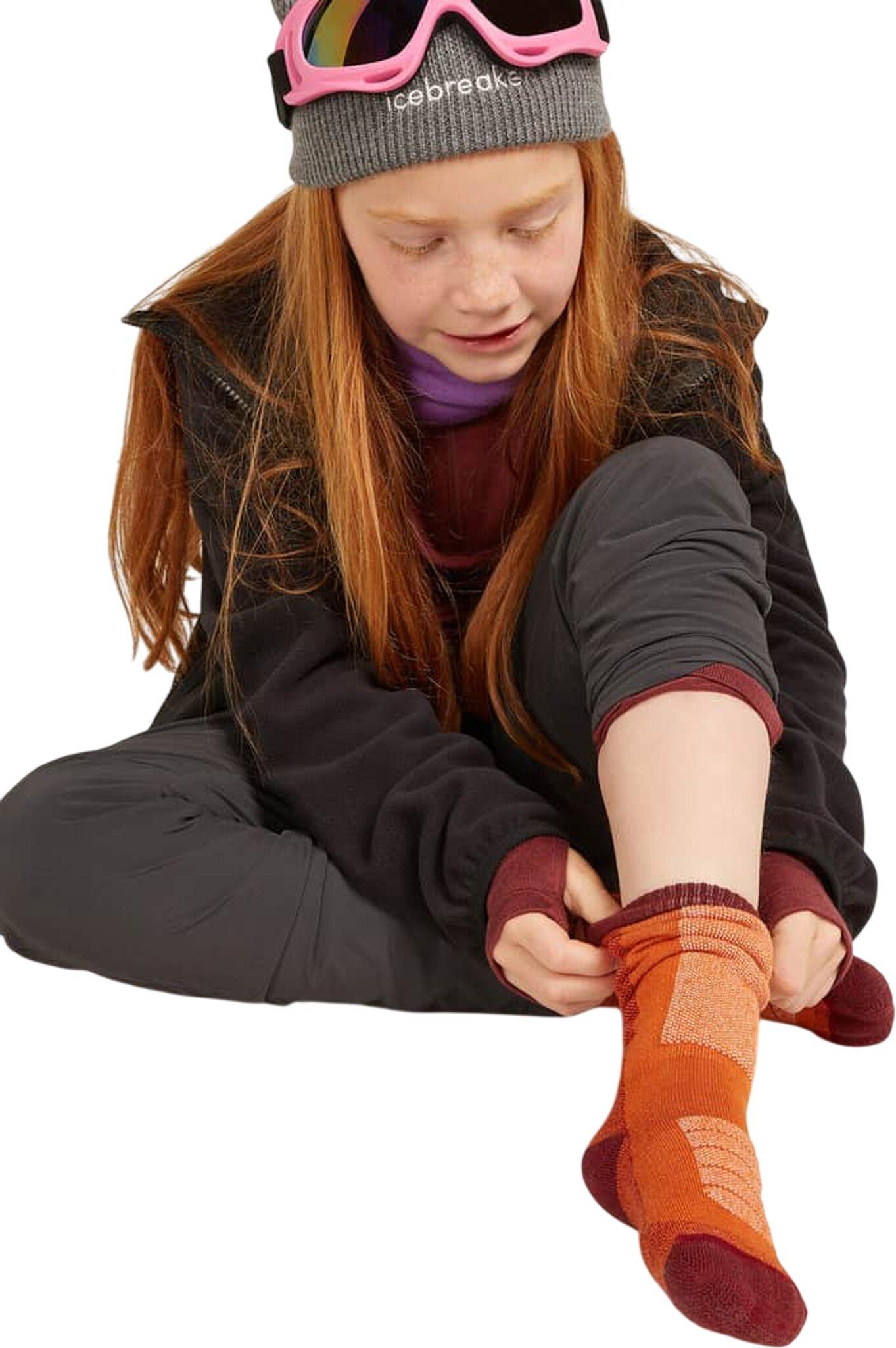 Product gallery image number 2 for product Merino Ski+ Medium Over The Calf Socks - Kids