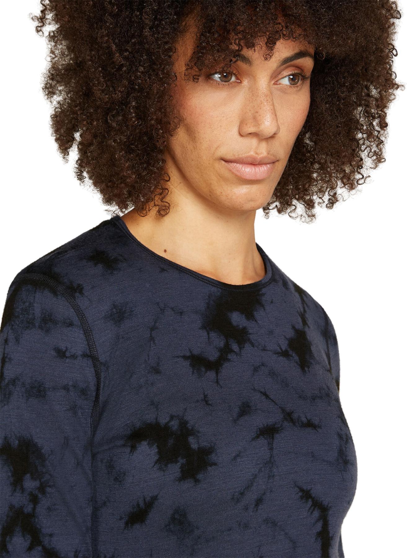 Product gallery image number 3 for product Merino 200 Oasis Cloud Dye Long Sleeve Crewe Thermal Top - Women's