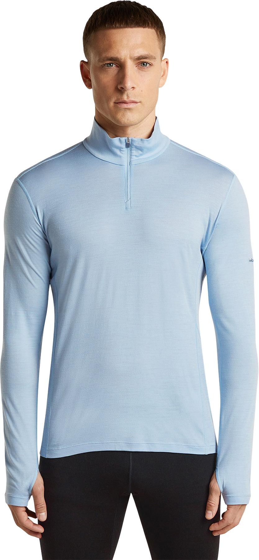 Product gallery image number 5 for product 200 MerinoFine Ace Long Sleeve Thermal Half Zip Top - Men's