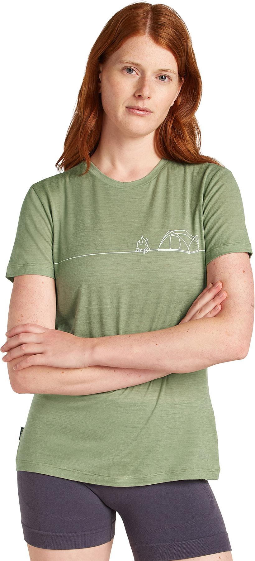 Product gallery image number 5 for product Merino 150 Tech Lite Single Line Camp Short Sleeve T-Shirt - Women's