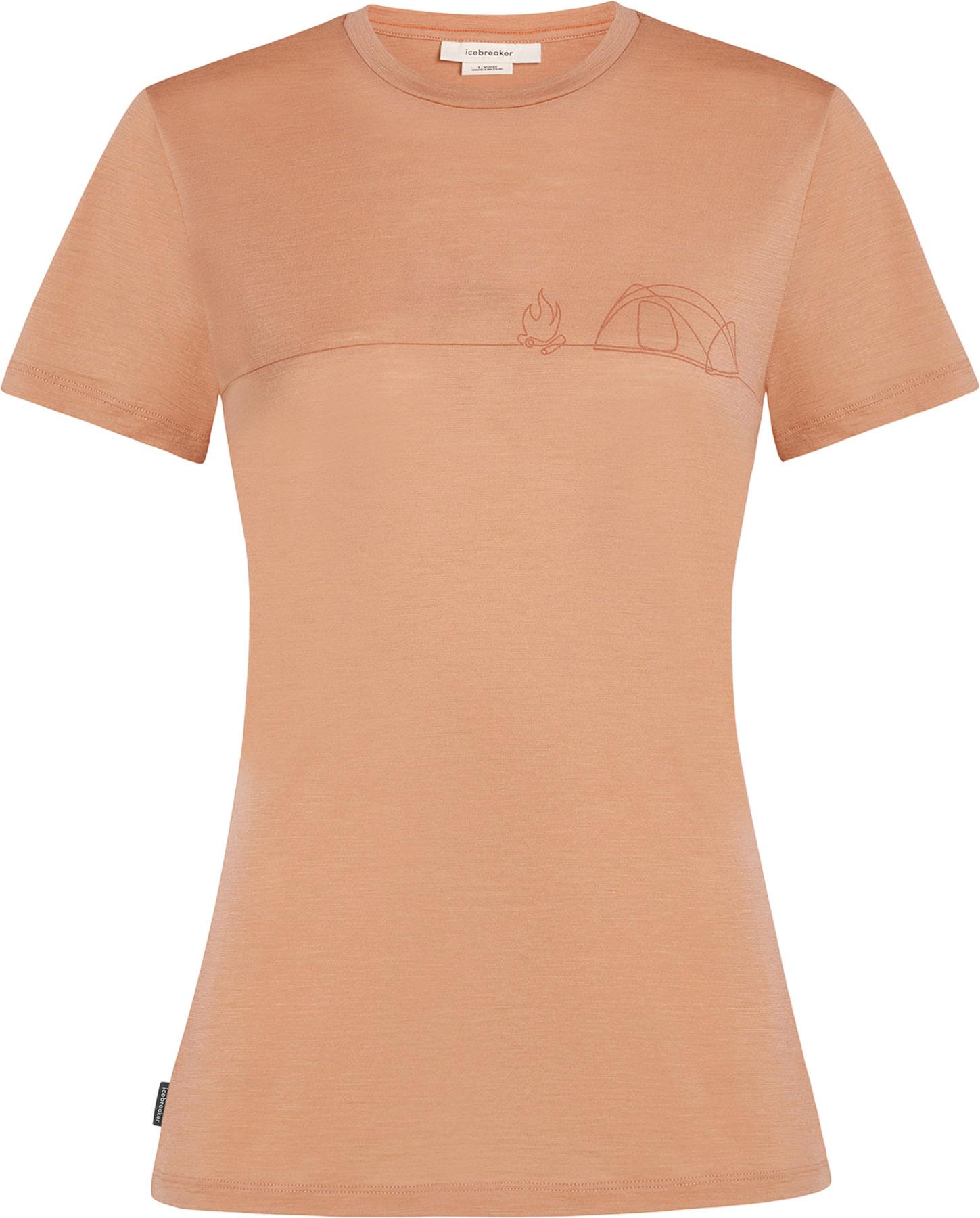 Product image for Merino 150 Tech Lite Single Line Camp Short Sleeve T-Shirt - Women's