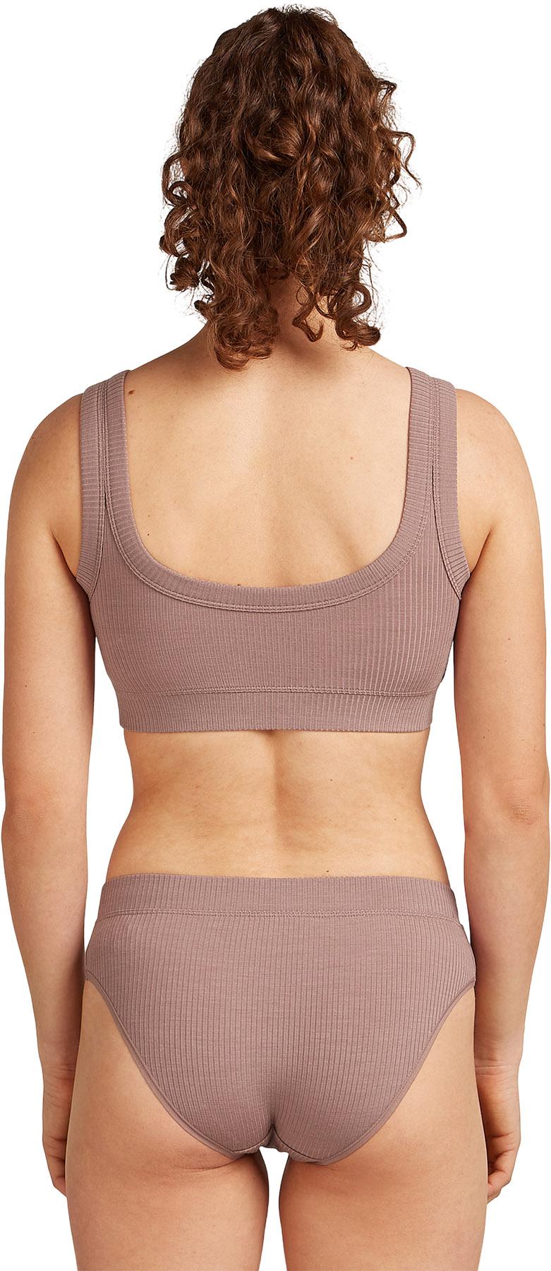 Product gallery image number 2 for product Rib Lotus Merino Blend Bra - Women's
