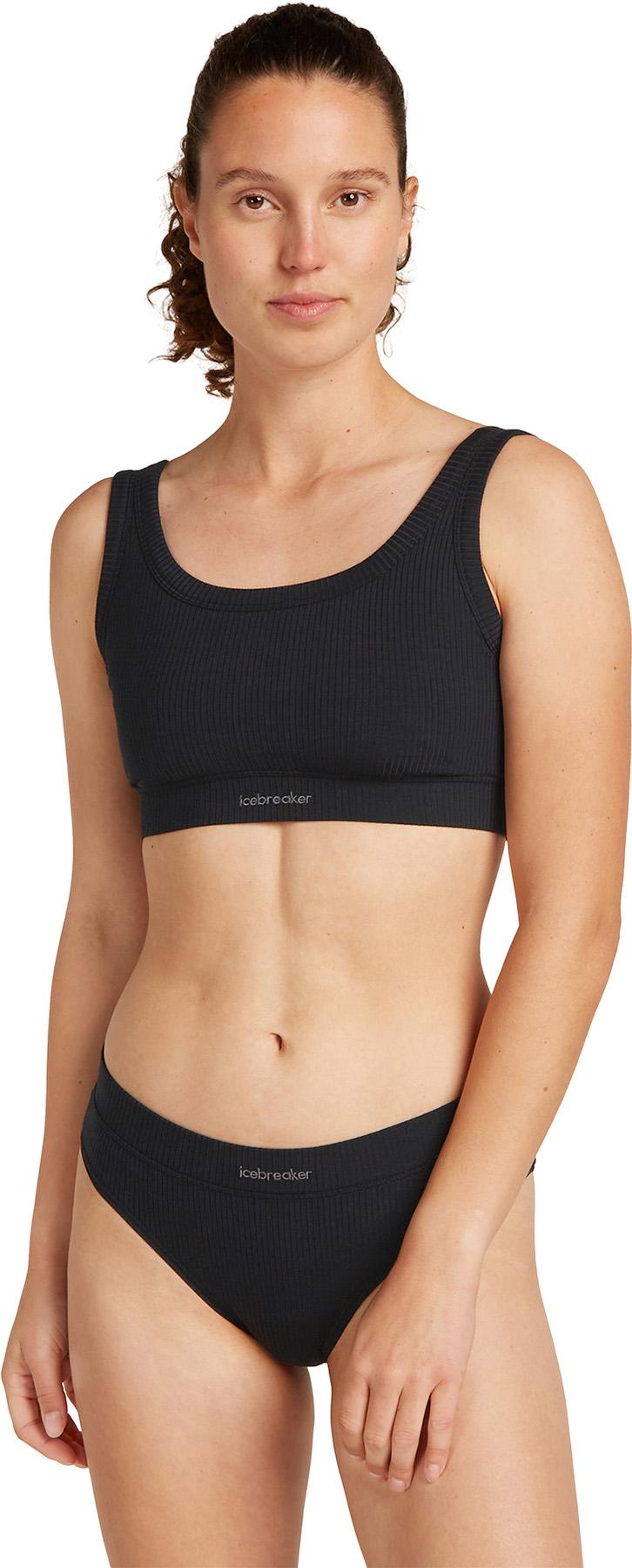 Product gallery image number 3 for product Rib Lotus Merino Blend Bra - Women's