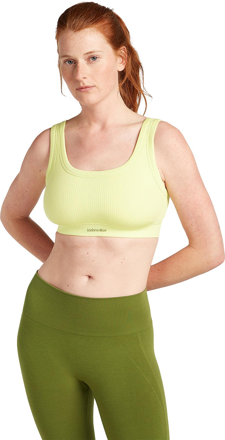 Product gallery image number 3 for product Rib Lotus Merino Blend Bra - Women's