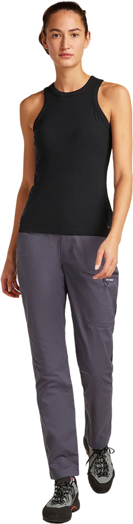 Product gallery image number 3 for product Merino Blend Rib Lotus Tank Top - Women's