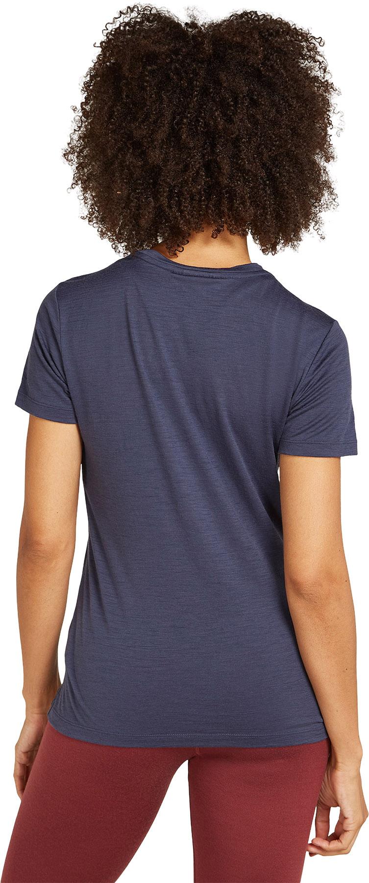 Numéro de l'image de la galerie de produits 2 pour le produit T-shirt à manches courtes en mérinos 150 Tech Lite Camping Lines - Femme