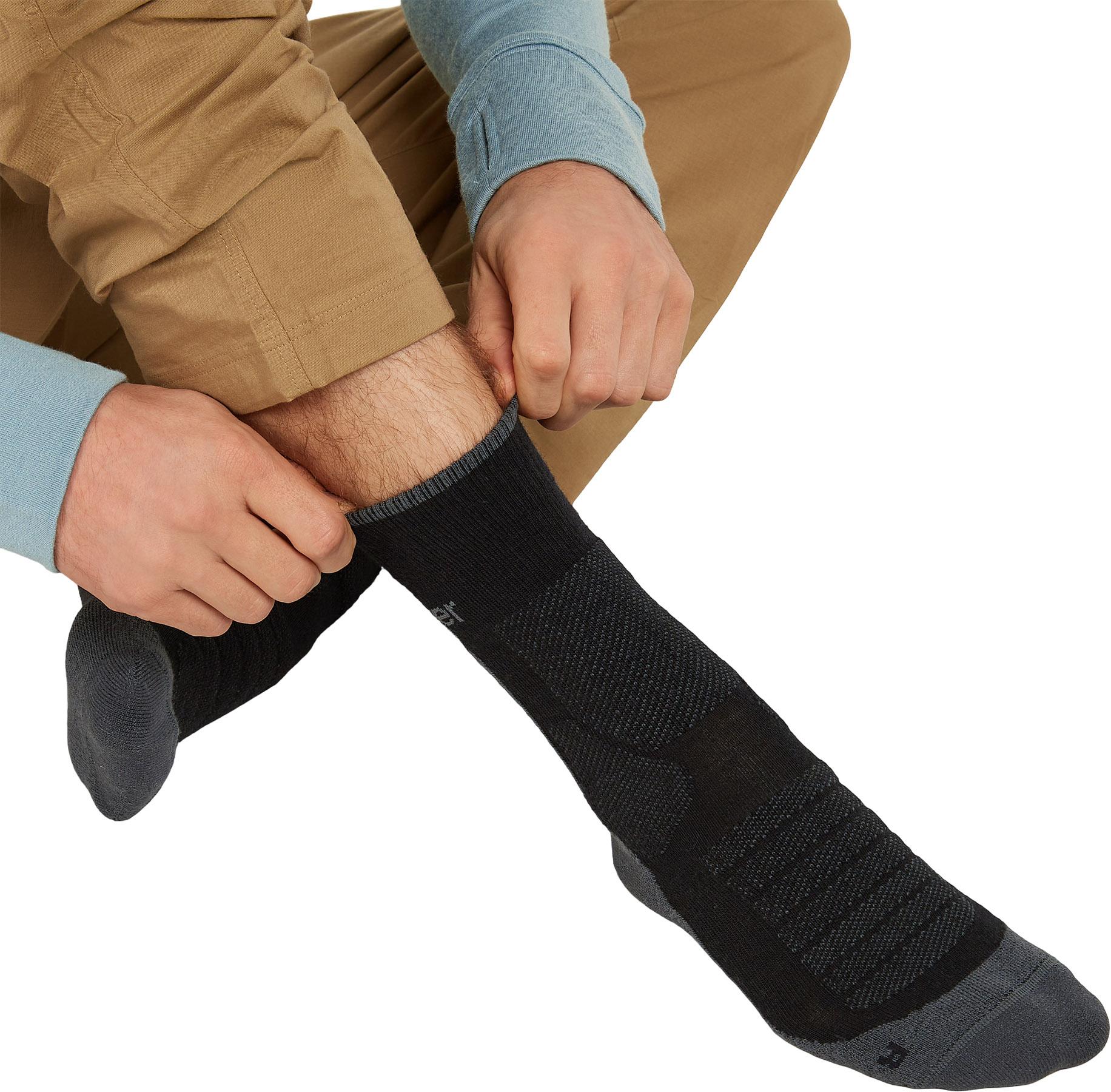 Numéro de l'image de la galerie de produits 2 pour le produit Chaussettes mi-mollet en mérinos Hike+ Heavy - Homme