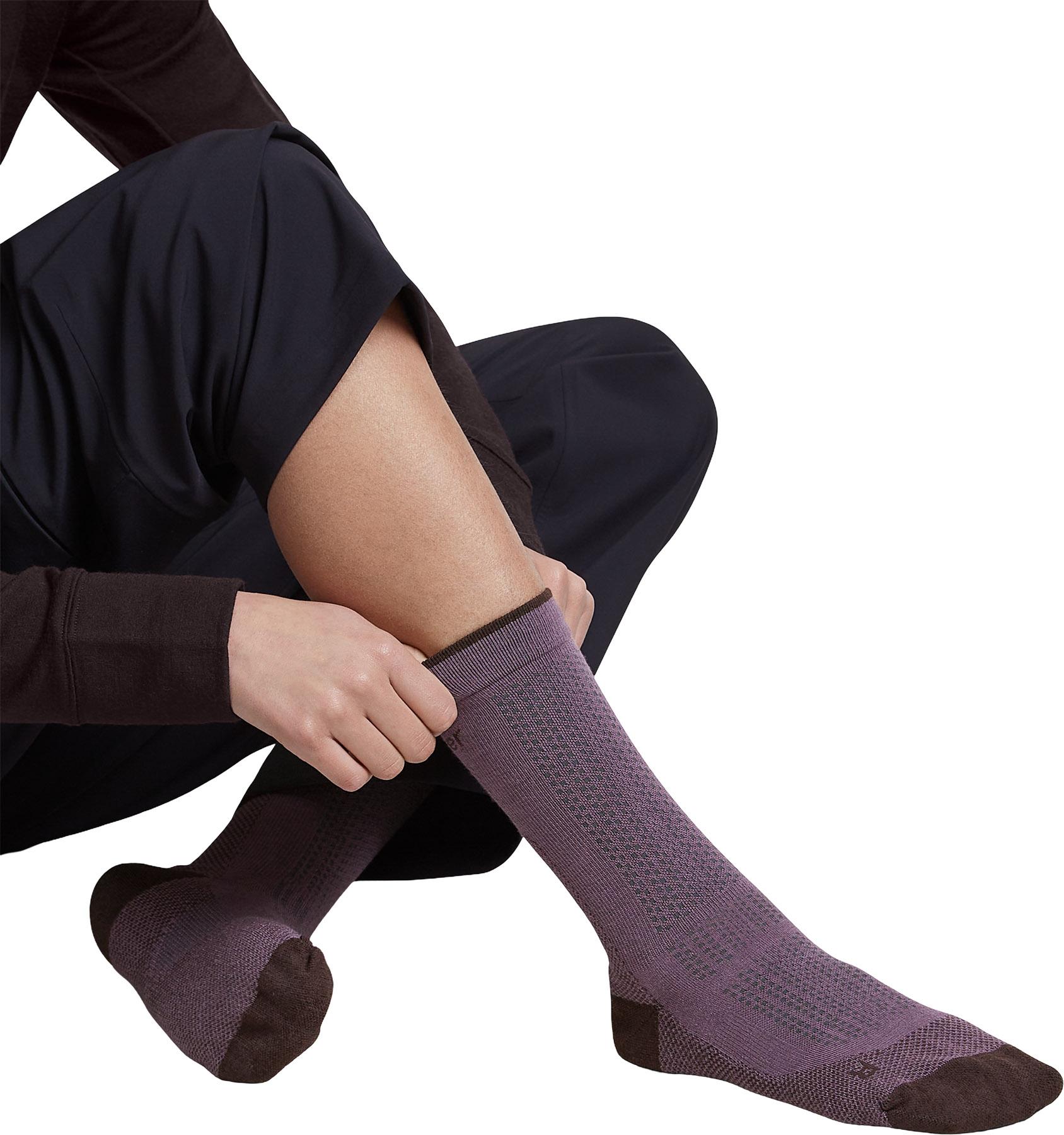 Numéro de l'image de la galerie de produits 2 pour le produit Chaussettes mi-mollet Hike+ Ultralight en mérinos - Femme