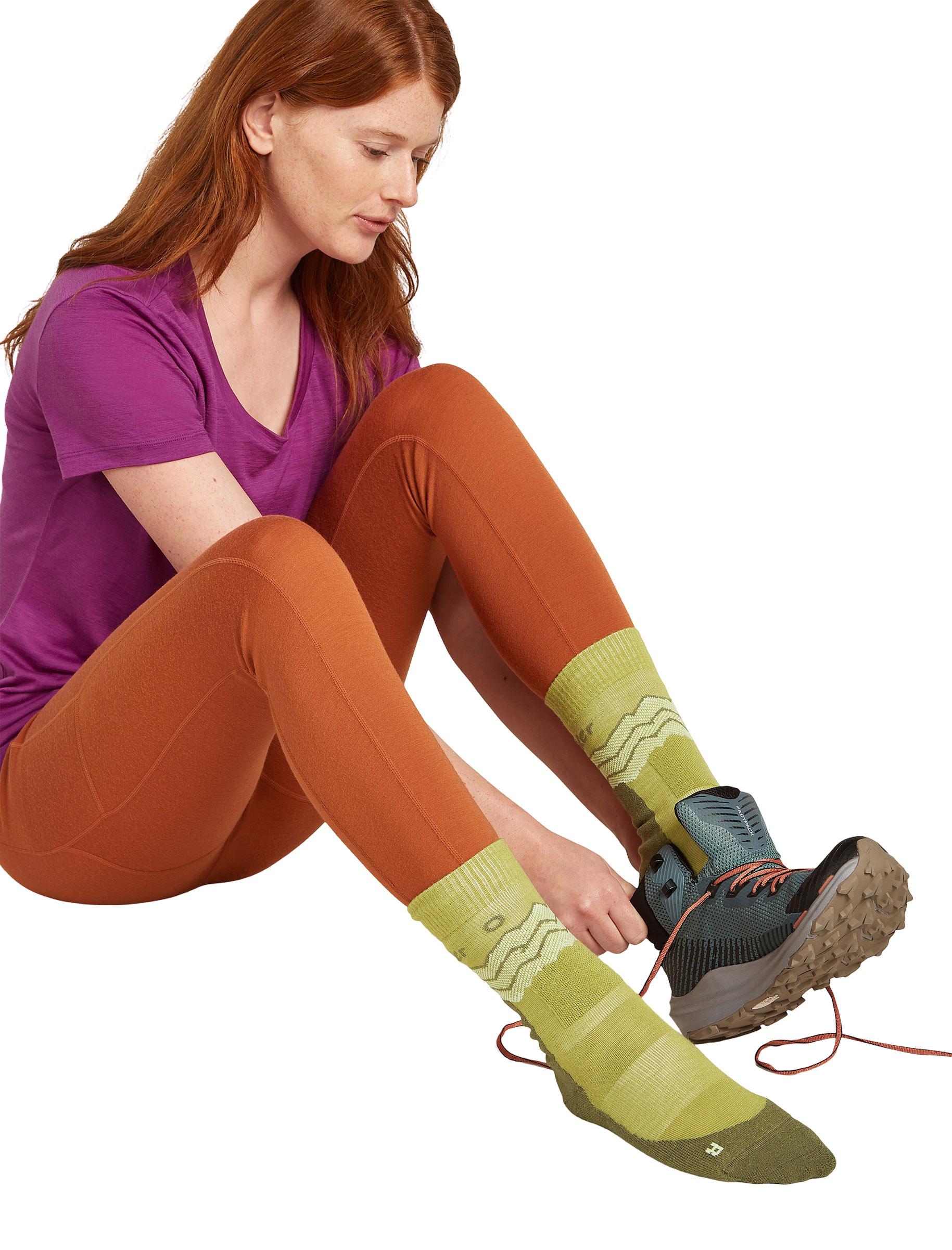Product gallery image number 2 for product Merino Hike+ Medium Across the Peaks Crew Socks - Women's