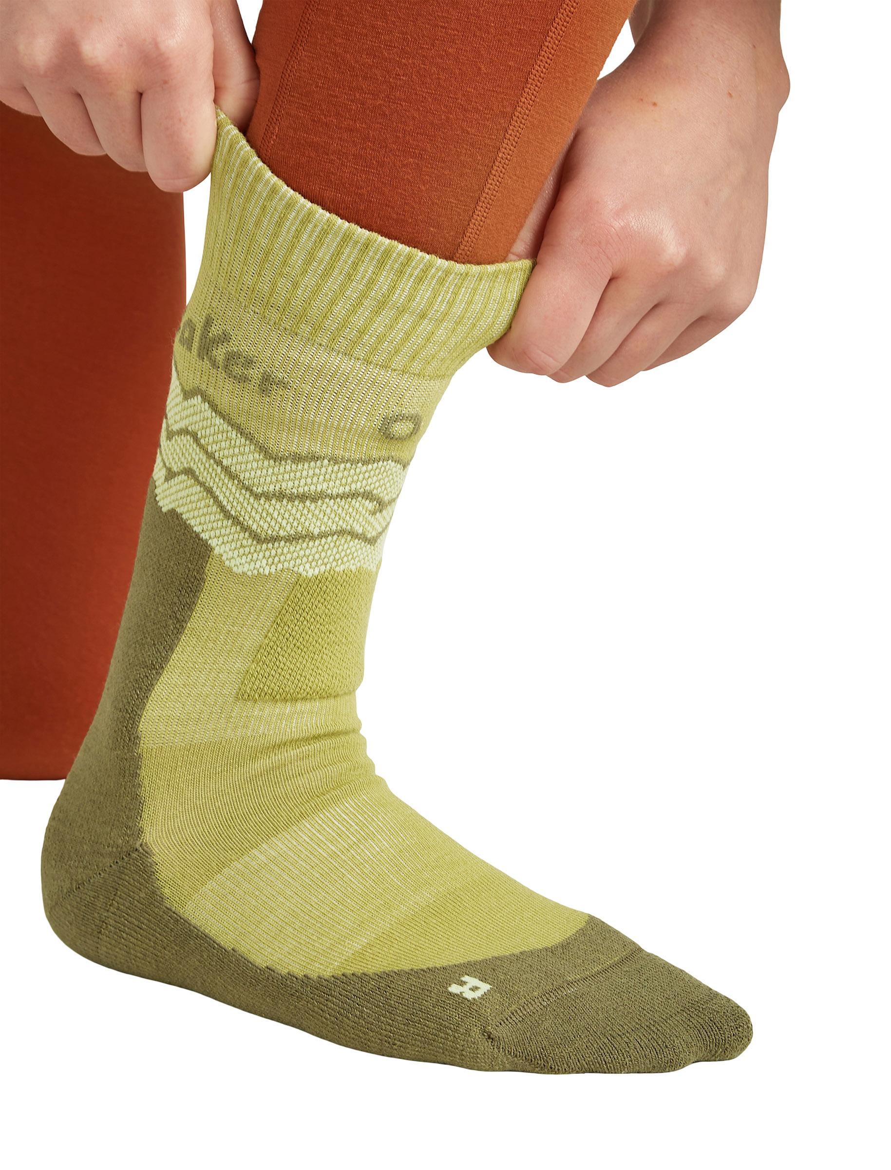 Product gallery image number 3 for product Merino Hike+ Medium Across the Peaks Crew Socks - Women's