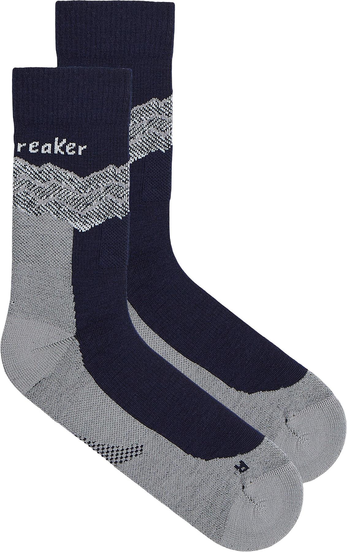 Image de produit pour Chaussettes mi-mollet en mérinos Hike+ Medium Across the Peaks - Homme