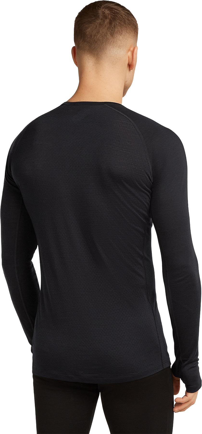 Product gallery image number 3 for product Haut thermique à col rond en mélange de mérinos 125 ZoneKnit - Homme 