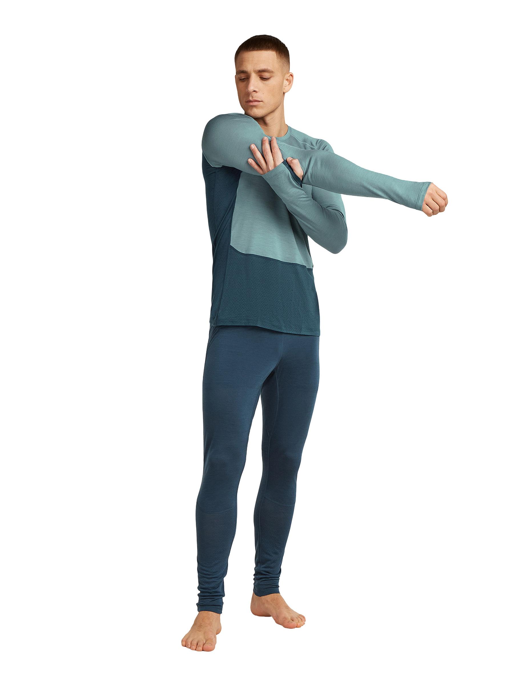 Numéro de l'image de la galerie de produits 2 pour le produit Haut thermique à col rond en mélange de mérinos 125 ZoneKnit - Homme