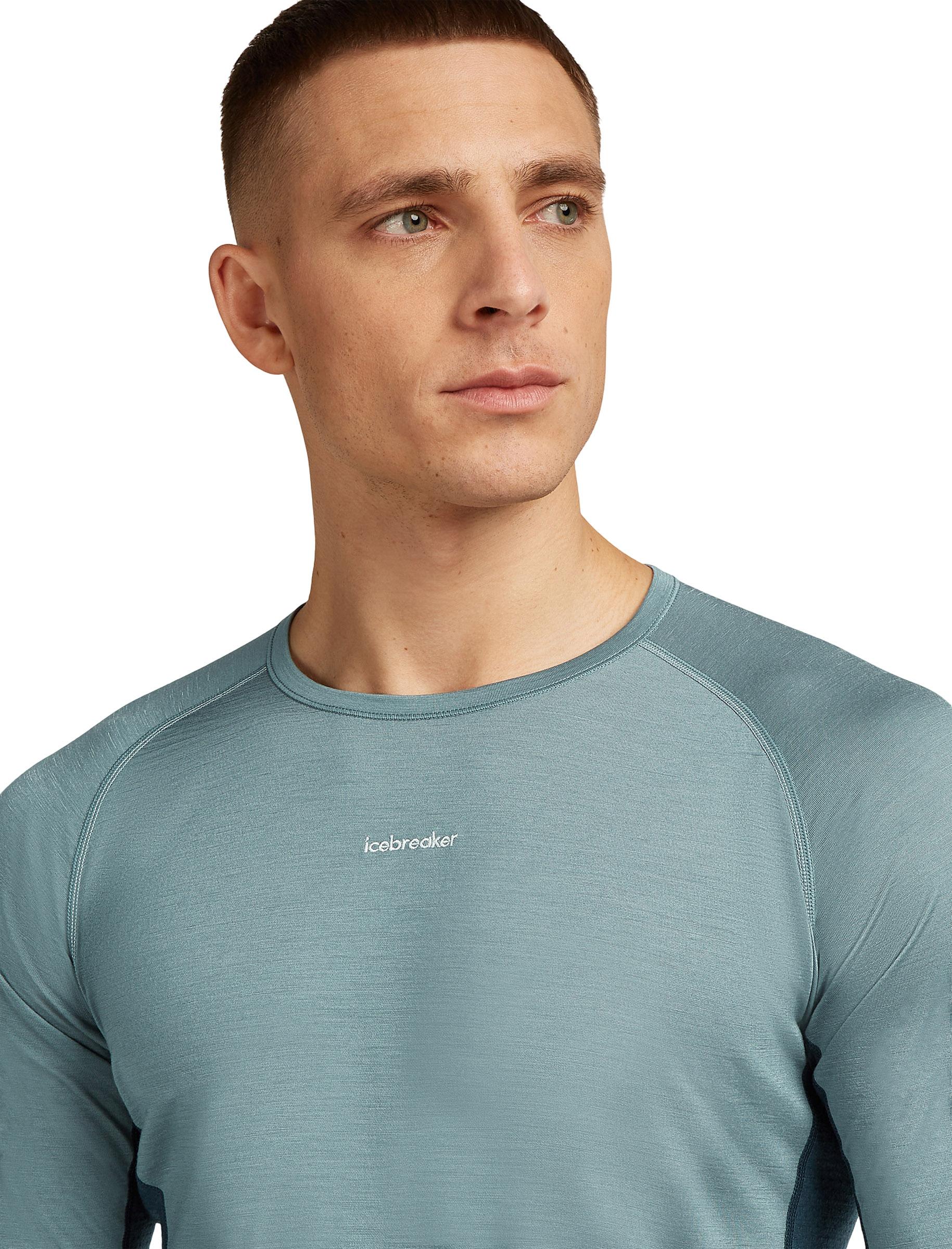 Numéro de l'image de la galerie de produits 3 pour le produit Haut thermique à col rond en mélange de mérinos 125 ZoneKnit - Homme