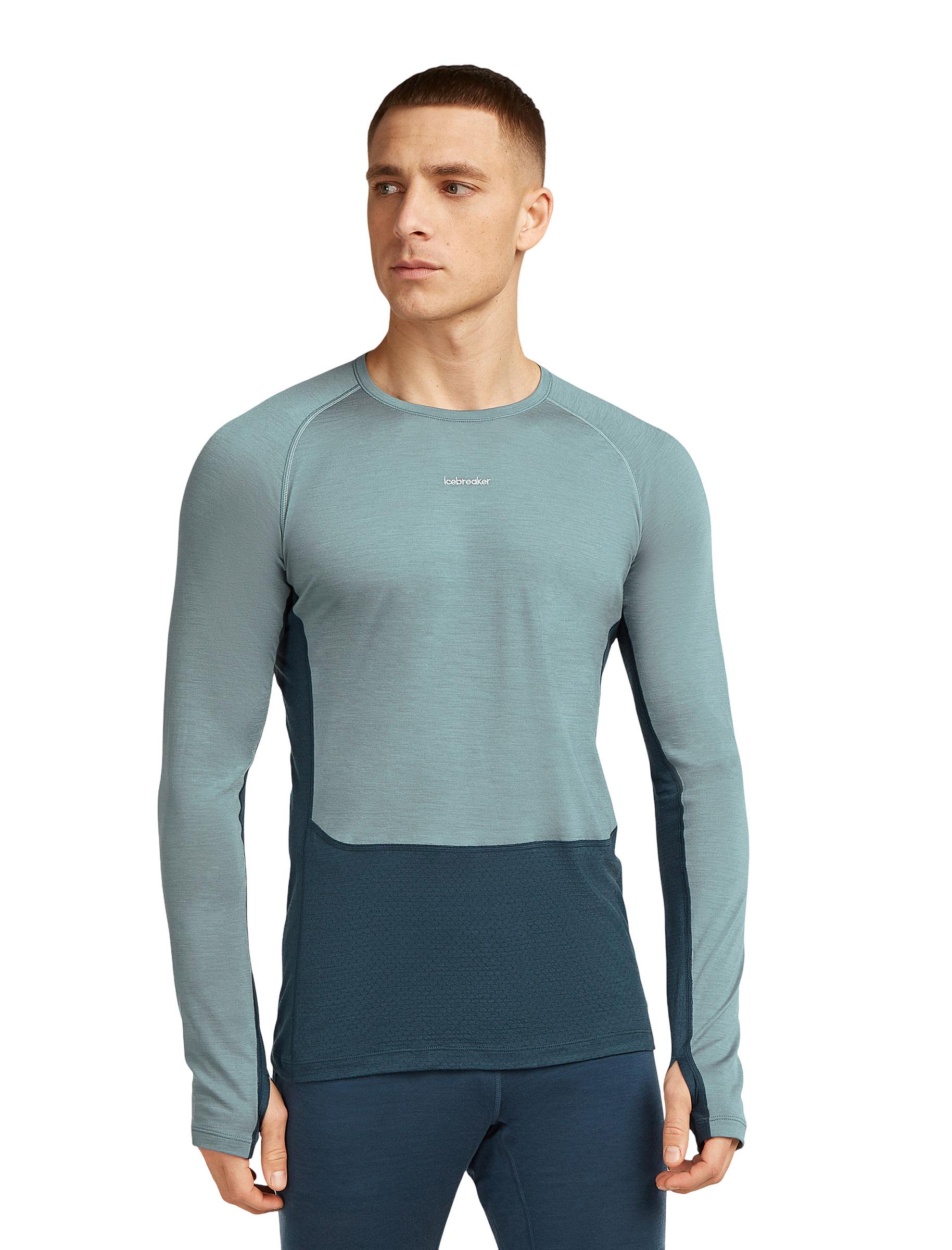Numéro de l'image de la galerie de produits 4 pour le produit Haut thermique à col rond en mélange de mérinos 125 ZoneKnit - Homme