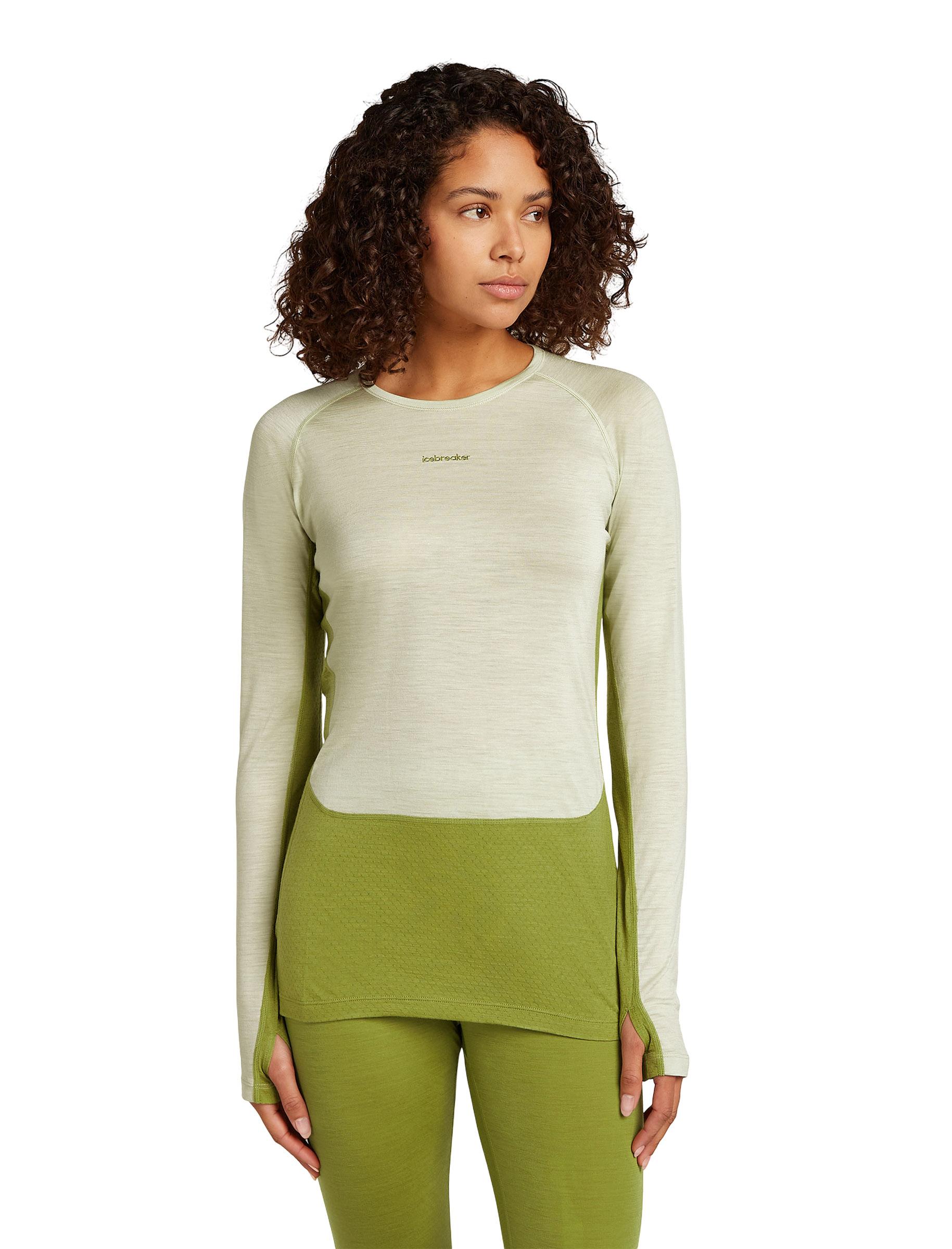 Product gallery image number 5 for product 125 ZoneKnit Merino Blend Long Sleeve Crewe Thermal Top - Women's