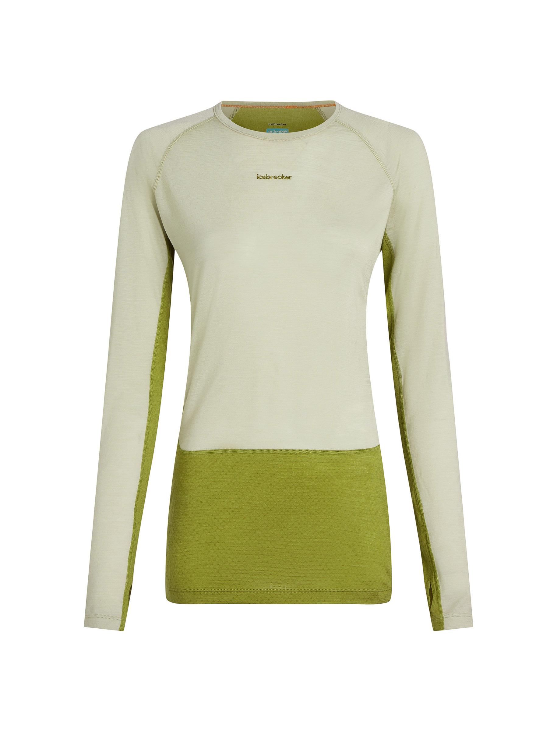 Product image for 125 ZoneKnit Merino Blend Long Sleeve Crewe Thermal Top - Women's