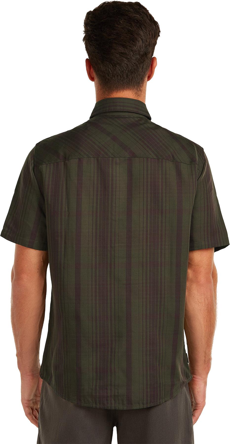 Product gallery image number 2 for product Merino 125 Cool-Lite Steveston Short Sleeve Plaid Shirt - Men's