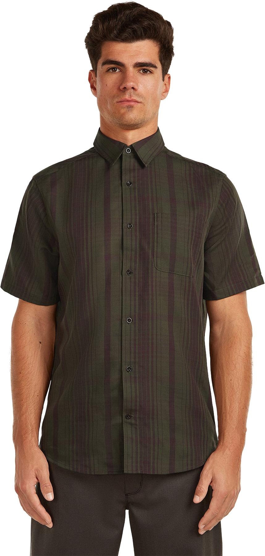 Product gallery image number 4 for product Merino 125 Cool-Lite Steveston Short Sleeve Plaid Shirt - Men's