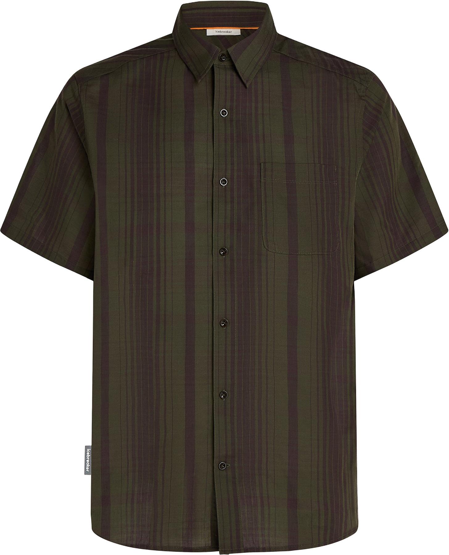 Product image for Merino 125 Cool-Lite Steveston Short Sleeve Plaid Shirt - Men's