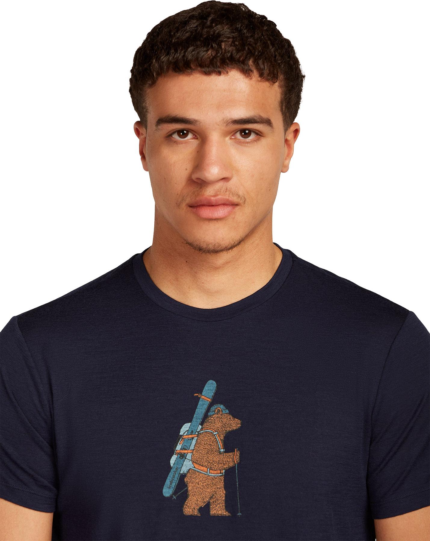 Numéro de l'image de la galerie de produits 3 pour le produit T-shirt à manches courtes en mérinos 150 Tech Lite Bear Tour - Homme