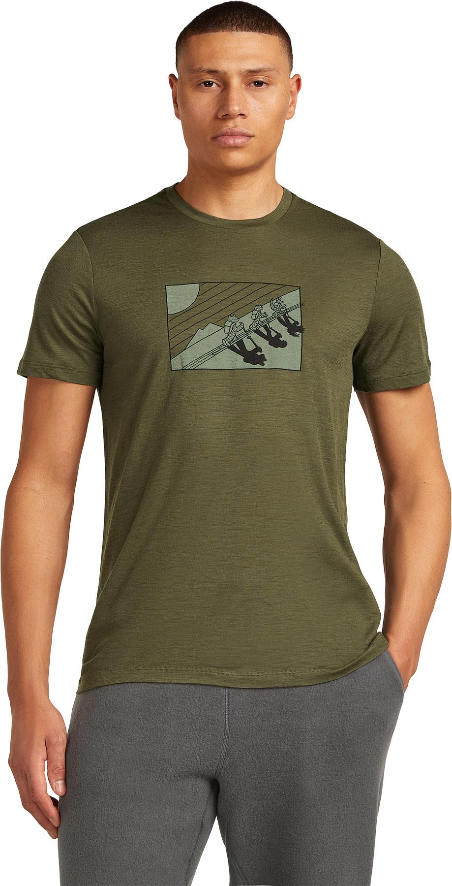 Product gallery image number 4 for product Merino 150 Tech Lite In The Wild Short Sleeve T-Shirt - Men's