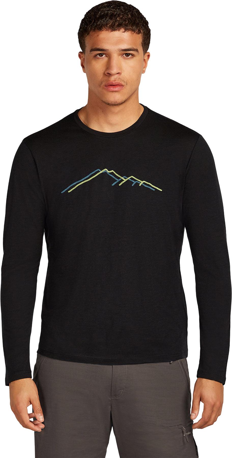 Product gallery image number 4 for product Merino 150 Tech Lite Rainer Ridge Long Sleeve T-Shirt - Men's