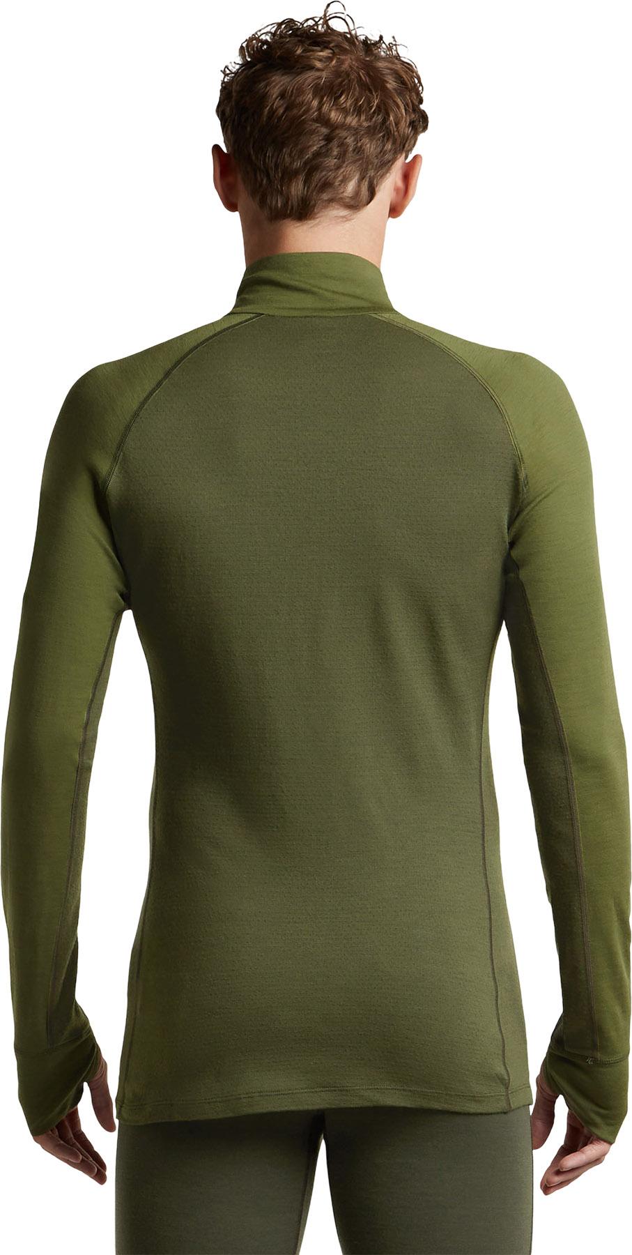 Numéro de l'image de la galerie de produits 2 pour le produit Haut thermique à manches longues et demi-glissière en merinos 200 ZoneKnit - Homme