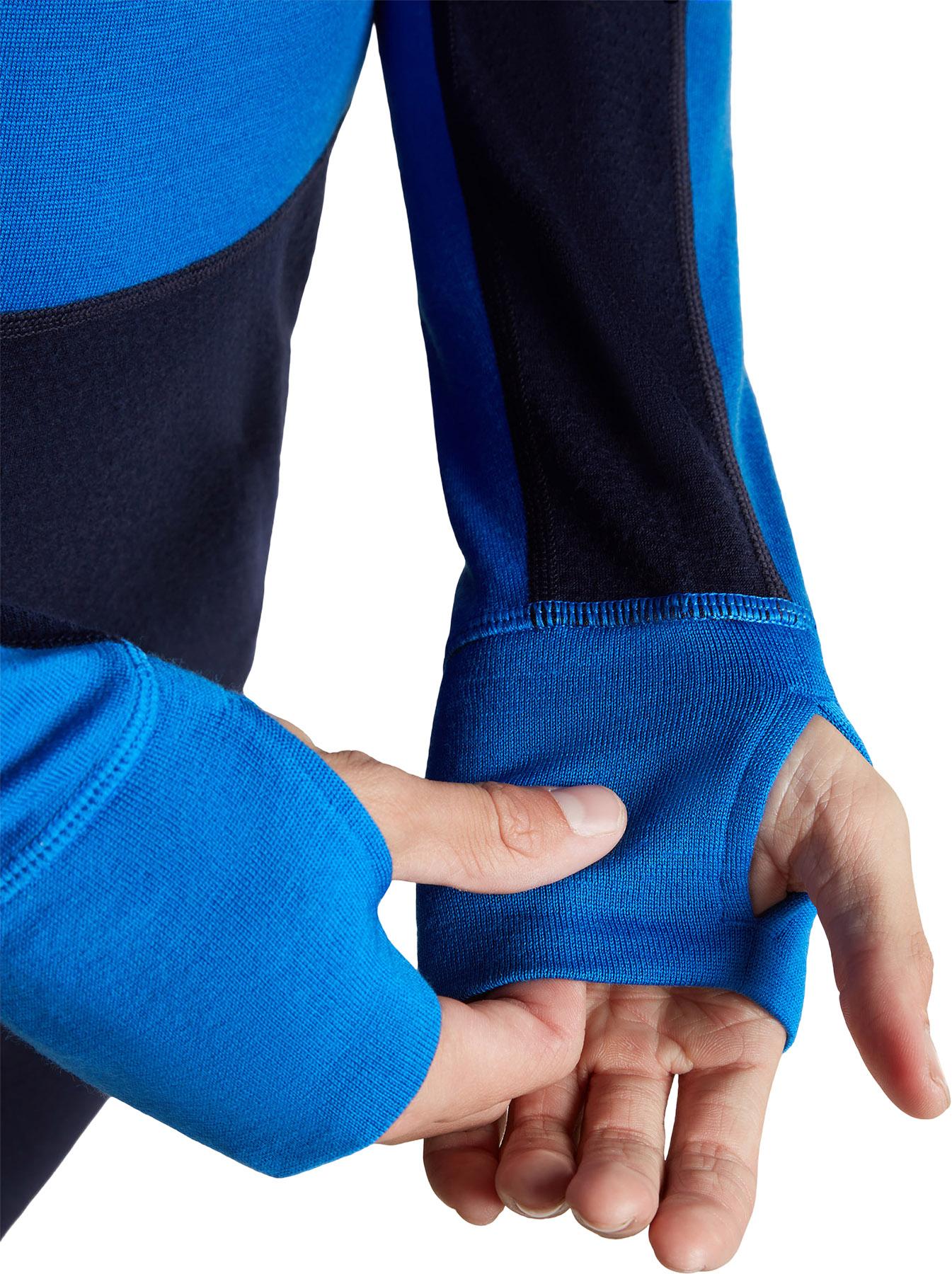 Product gallery image number 5 for product Merino 260 ZoneKnit Long Sleeve Half Zip Thermal Top - Men's