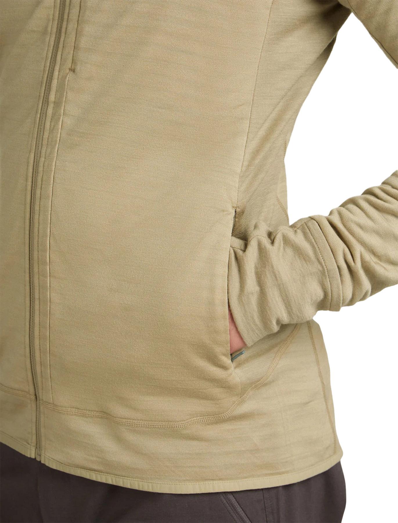 Product gallery image number 4 for product 300 RealFleece Descender Merino Blend Long Sleeve Zip Hoodie - Men's