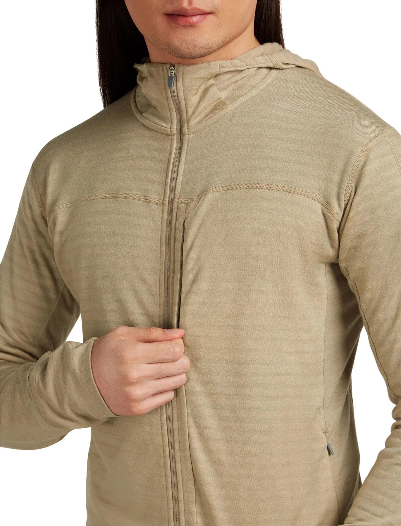 Product gallery image number 5 for product 300 RealFleece Descender Merino Blend Long Sleeve Zip Hoodie - Men's